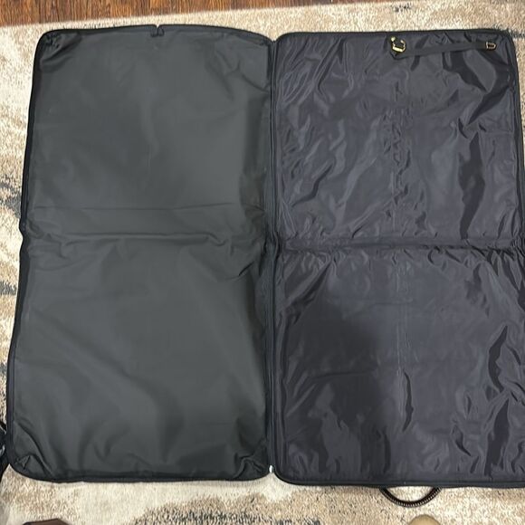 MULHOLLAND Brothers Genuine Bullhide Garment Bag Handmade in America - Picture 4 of 5